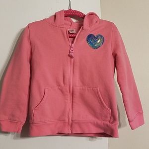 Two Girls zip up hoodies